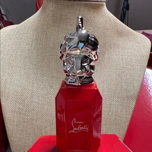Christian Louboutin Red Fragrance with Silver Lion Cap/loubiraj 9ml
